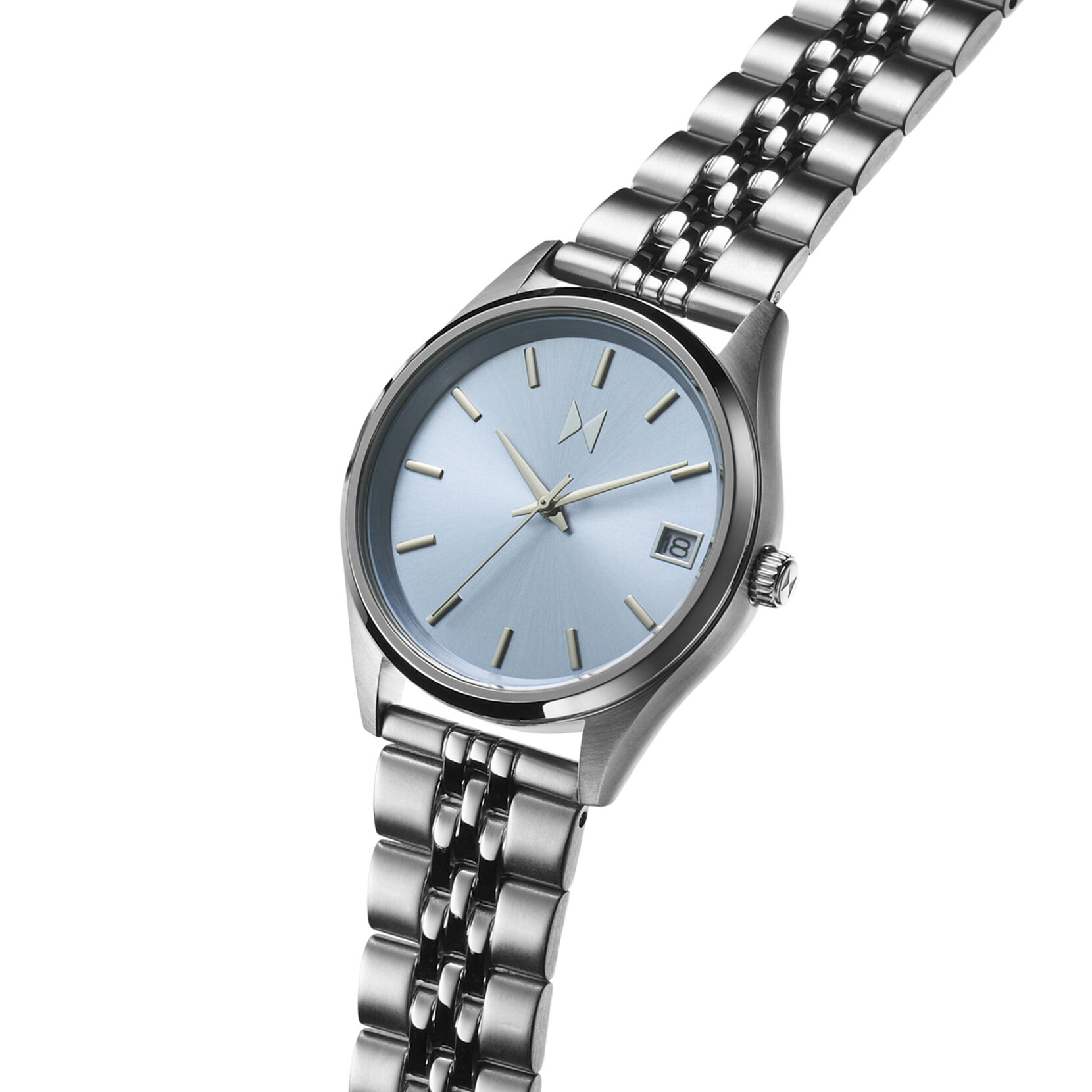 Rise Boyfriend Sky Silver | 36MM