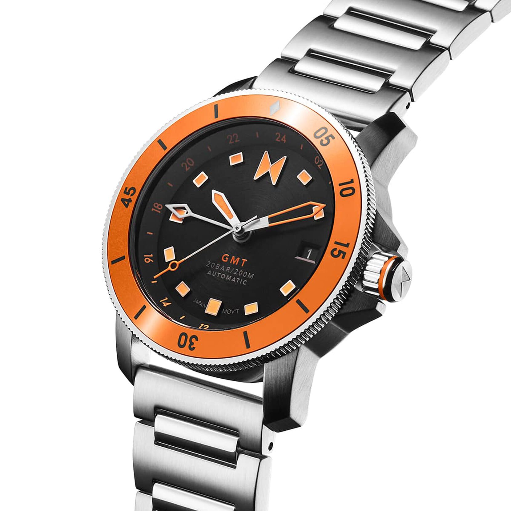 Cali Diver GMT Automatic Horizon Orange | 40MM