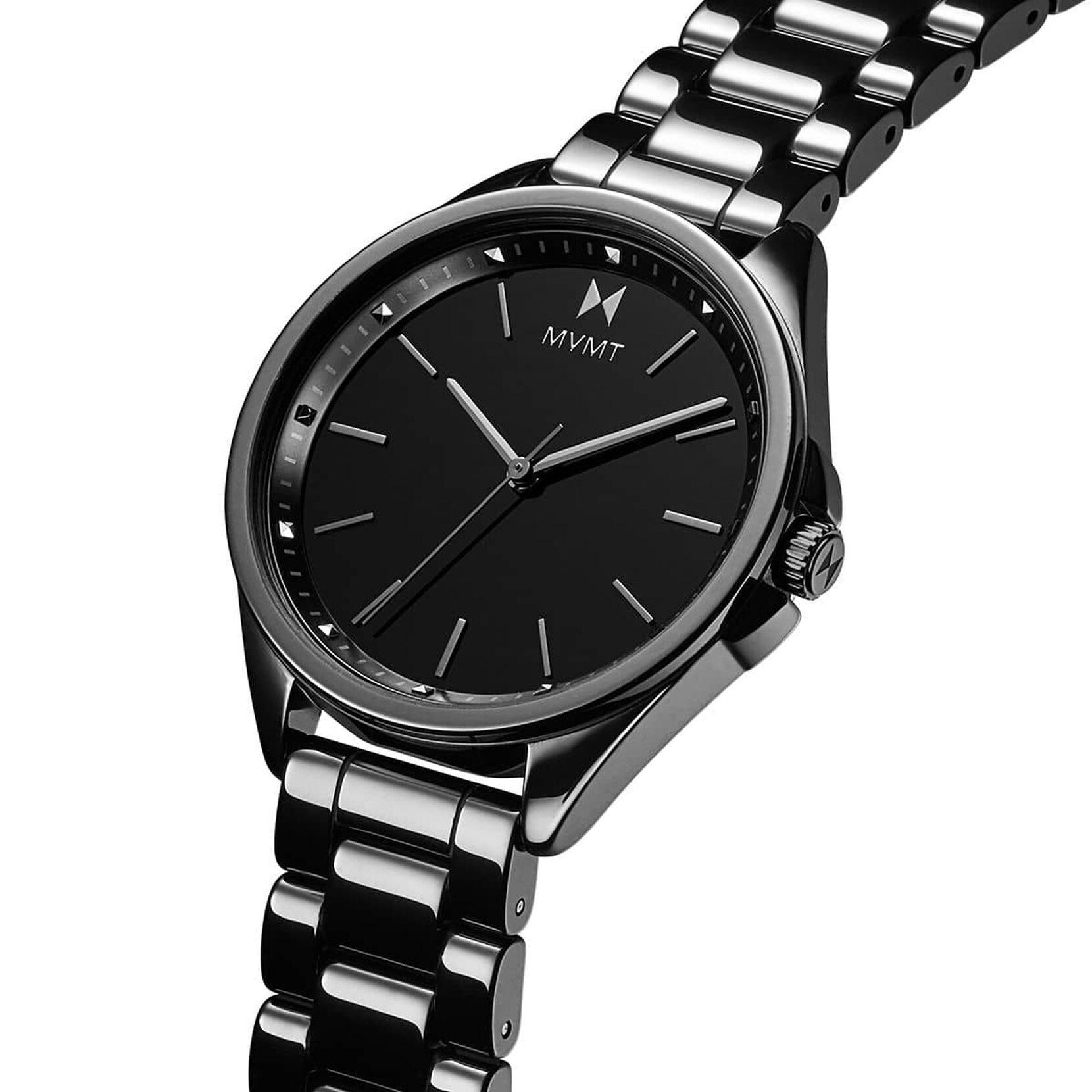 Coronada Ceramic Women's Watch, 36mm Black